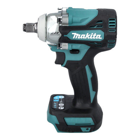 Makita DTW 300 TJX7 Akku Schlagschrauber 18 V 330 Nm 1/2" Brushless + 2x Akku 5,0 Ah + Ladegerät + Steckschlüssel Set 14 tlg. + Makpac