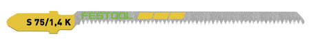 Festool S 75/1,4 K/5 Stichsägeblatt WOOD CURVES ( 204267 ) für PS 300, PSB 300, PS 400, PSC 400, PSBC 400, PSB 400, PS 420, PSB 420, PSC 420, PSBC 420
