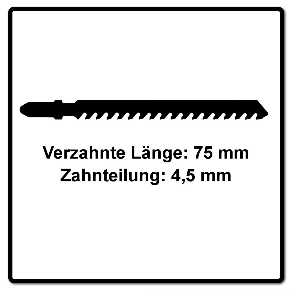 Festool HM 75/4,5/1 Building Materials Abrasive Materials Stichsägeblatt 75 mm 1 Stk. ( 204343 ) gips- und zementgebundene Span- und Faserplatten - Toolbrothers