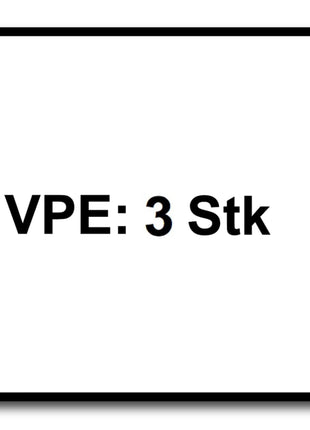 Festool S 155/W/3 lame de scie sauteuse ISOLATION DES MATÉRIAUX DE CONSTRUCTION (204345) pour PS 300, PSB 300, PS 400, PSC 400, PSBC 400, PSB 400, PS 420, PSB 420, PSC 420, PSBC 420