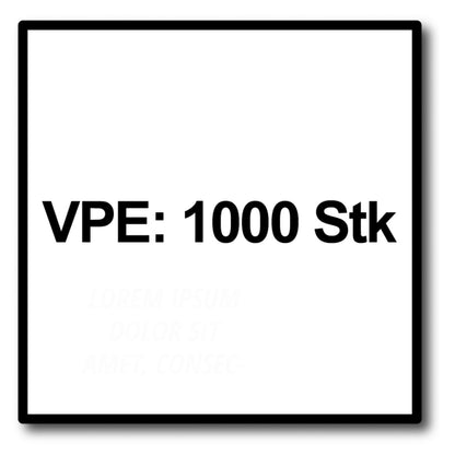 SPAX Universalschraube 4,0 x 50 mm 1000 Stk. TORX T-STAR plus T20 WIROX Senkkopf Teilgewinde 4Cut-Spitze - Toolbrothers