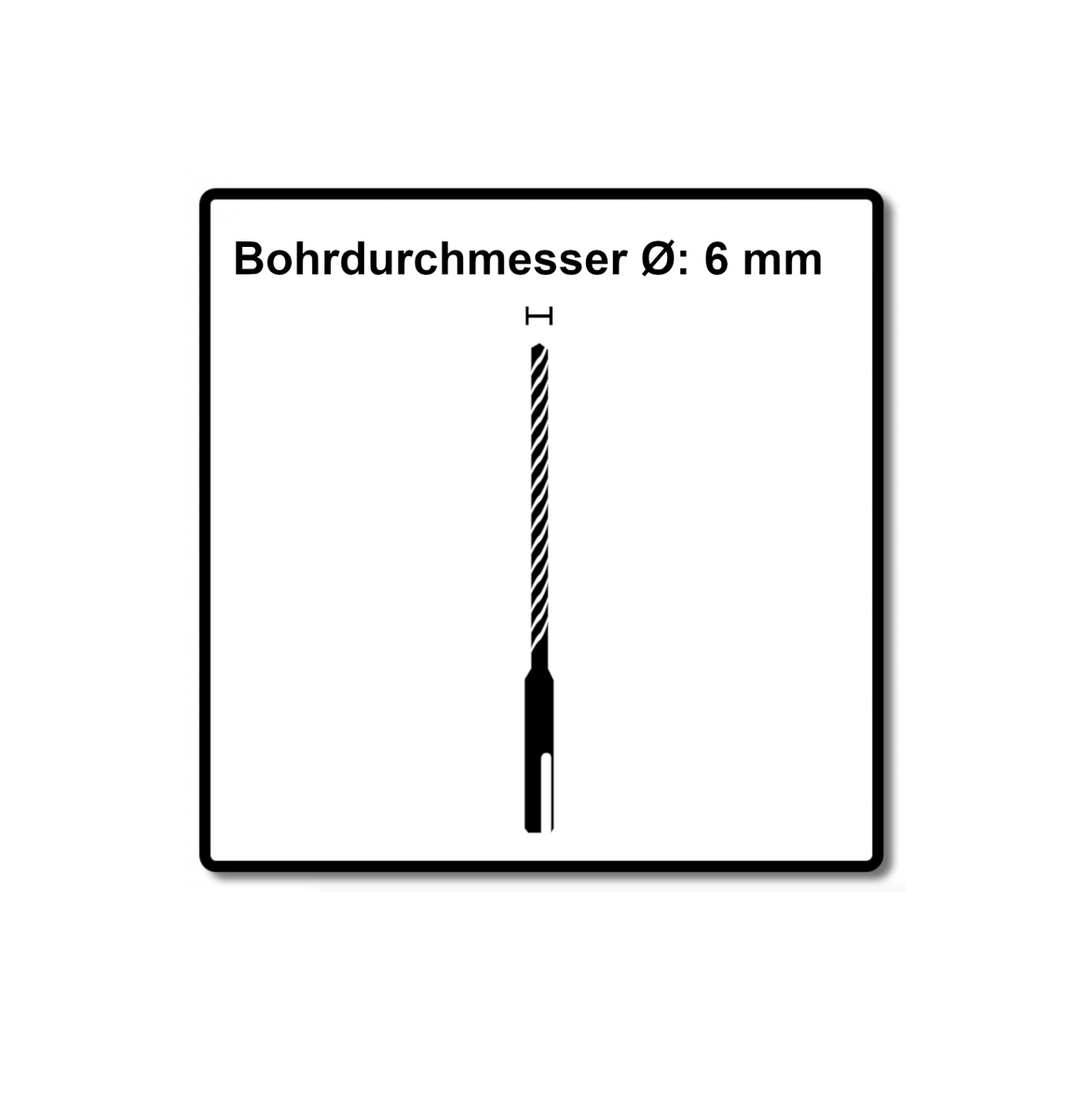 Makita NEMESIS 2 Hammer und Stahl Beton Bohrer SDS-Plus 6x165 ( B-57978 ) - Toolbrothers