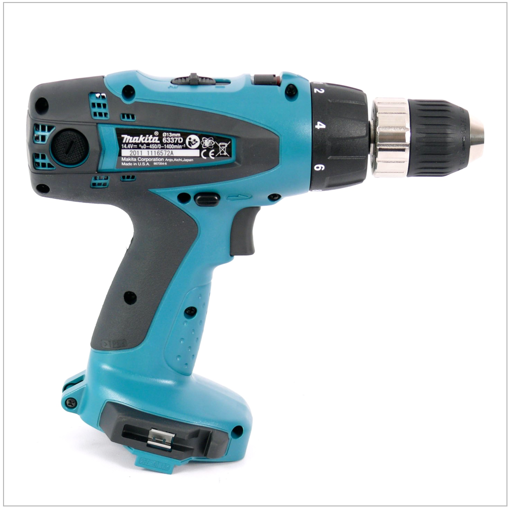 Makita 6337 D 14,4 V Ni-MH Akku Bohrschrauber Solo - Toolbrothers