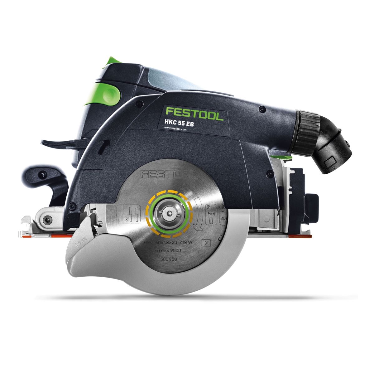 Festool HKC 55 Li EB-Basic-FSK 420 Akku Handkreissäge 18V ( 201358 ) 160 mm Brushless + Kappschiene FSK 420 Solo im Systainer - ohne Akku, ohne Ladegerät - Toolbrothers