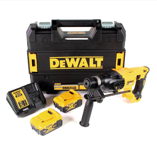 DeWalt DCH 133 P2 Akku Kombihammer 18V 2,6J SDS plus Brushless + 2x Akku 5,0Ah + Ladegerät + TSTAK - Toolbrothers