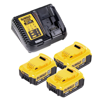 DeWalt Akku Plus Starterkit DCB115D3 inkl. 3 x 4,0 Ah Akku + Ladegerät - Toolbrothers