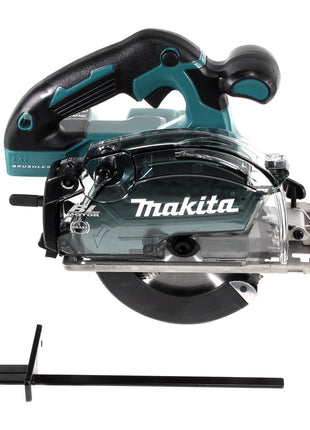 Makita DCS 553 ZJ Akku Metallhandkreissäge 18 V 150 mm Brushless + 2x Sägeblatt für Metall + Makpac - ohne Akku, ohne Ladegerät - Toolbrothers