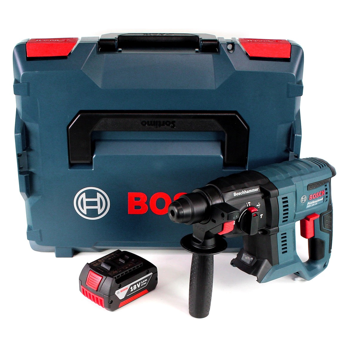 Bosch GBH 18 V-20 Akku Kombihammer 18V 1,7J SDS plus + 1x Akku 3,0Ah + L-BOXX - ohne Ladegerät - Toolbrothers