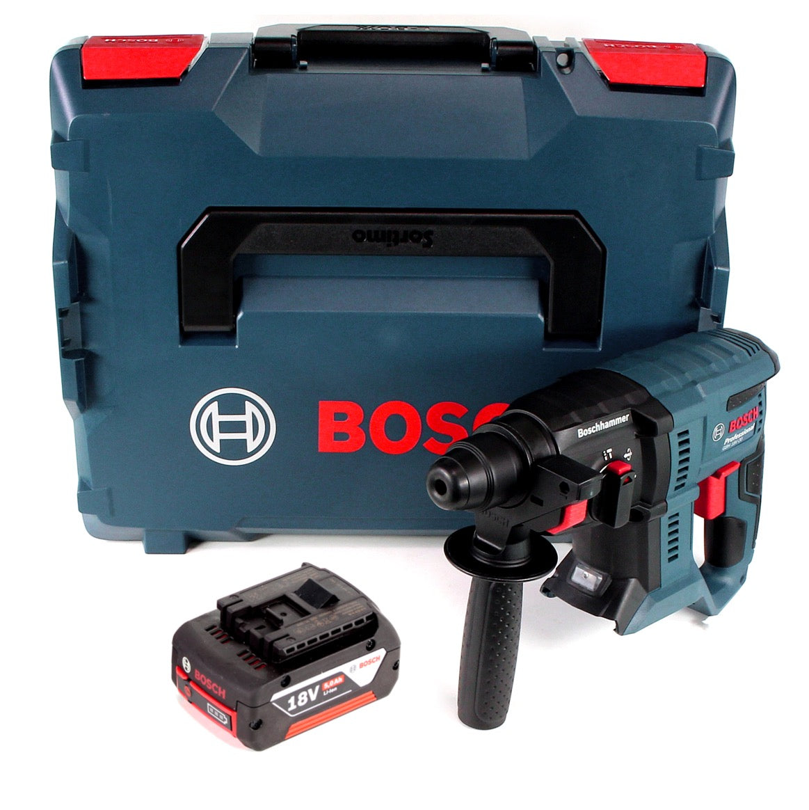 Bosch GBH 18 V-20 Akku Kombihammer 18V 1,7J SDS plus + 1x Akku 5,0Ah + L-BOXX - ohne Schnellladegerät - Toolbrothers