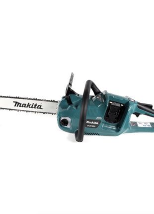 Makita DUC 355 T2 Akku Kettensäge 36V ( 2x18V ) Brushless 35 cm + 2x 5,0 Ah Akku - ohne Ladegerät - Toolbrothers