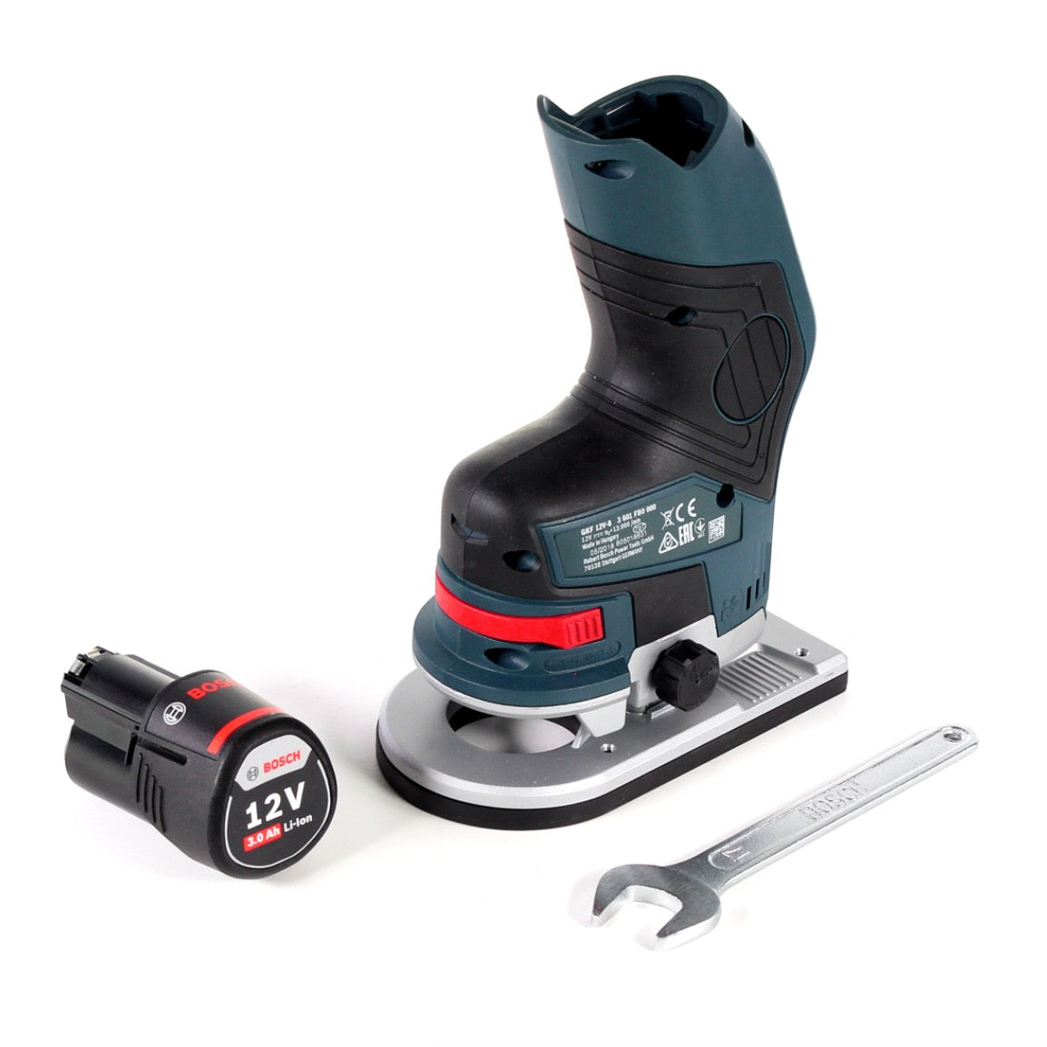 Bosch GKF 12V-8 Akku Kantenfräse 12V + 1x Akku 3,0Ah - ohne Ladegerät - Toolbrothers