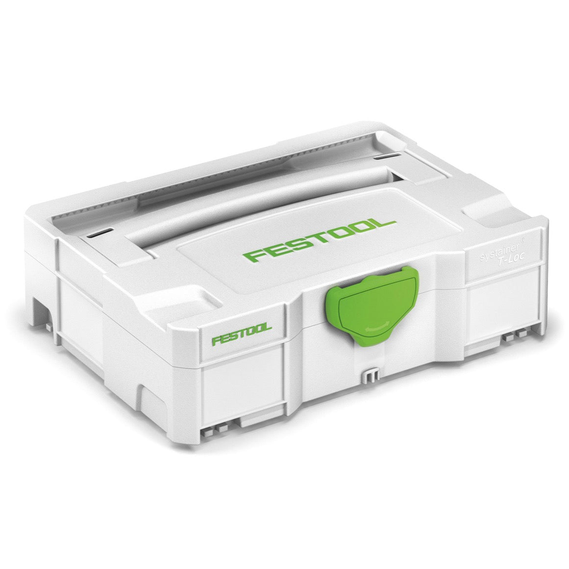 Festool 2 x Systainer T-LOC SYS 1 TL Werkzeug Koffer lichtgrau koppelbar ( 497563 ) - Toolbrothers