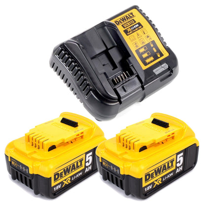 Dewalt DCB 113 P2 Akku Starter Set 18V mit 2x DCB184 Akku 5,0Ah + Ladegerät - Toolbrothers