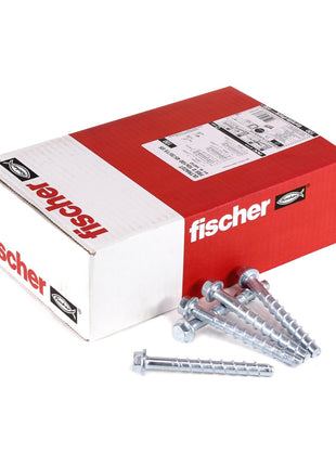 Fischer ULTRACUT FBS II Betonschraube 10x100 mm 100 Stk. ( 548743 ) Sechskantkopf SW15 Unterlegscheibe galvanisiert verzinkt - Toolbrothers