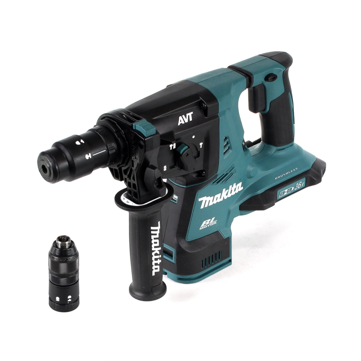 Makita DHR 281 RMJ Brushless Akku Bohrhammer 28 mm im Makpac mit 2x 18 V- 4 Ah/4000 mAh Akku und Ladegerät - Toolbrothers