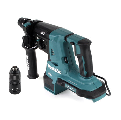 Makita DHR 281 RTJ Brushless Akku Bohrhammer 28 mm im Makpac mit 2x 18 V- 5 Ah/5000 mAh Akku und Ladegerät - Toolbrothers