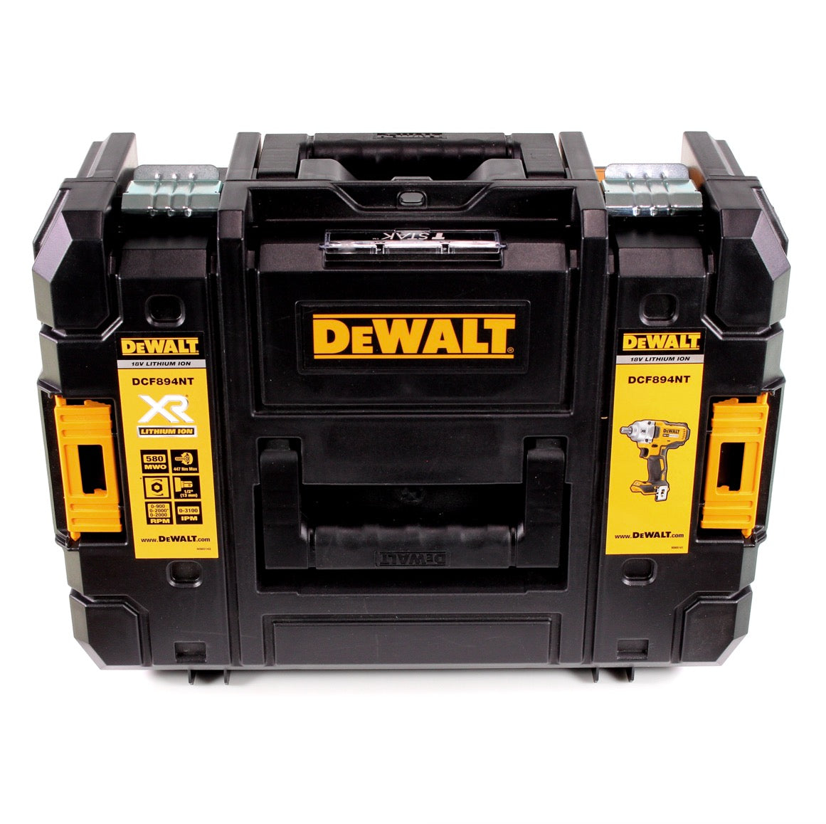 DeWalt DCF 894 P1 Akku Schlagschrauber 18 V 447 Nm 1/2" Brushless + 1x Akku 5,0 Ah + Ladegerät + TSTAK - Toolbrothers