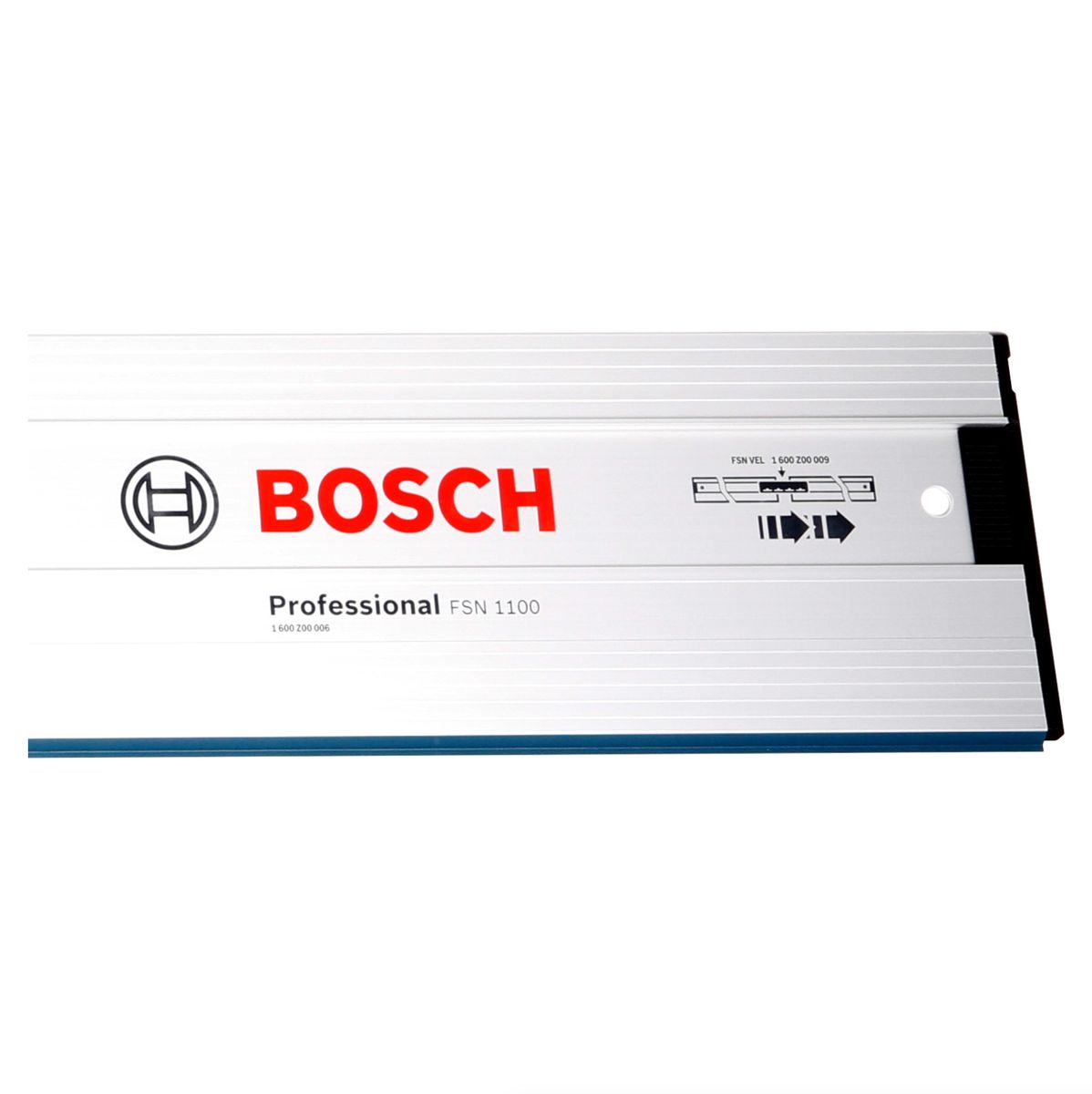 Bosch FSN Set mit 1x FSN 1100 Führungsschiene 1100 mm Länge ( 1600Z00006 ) und 1x Verbindungselement FSN VEL Professional ( 1600Z00009 ) - Toolbrothers