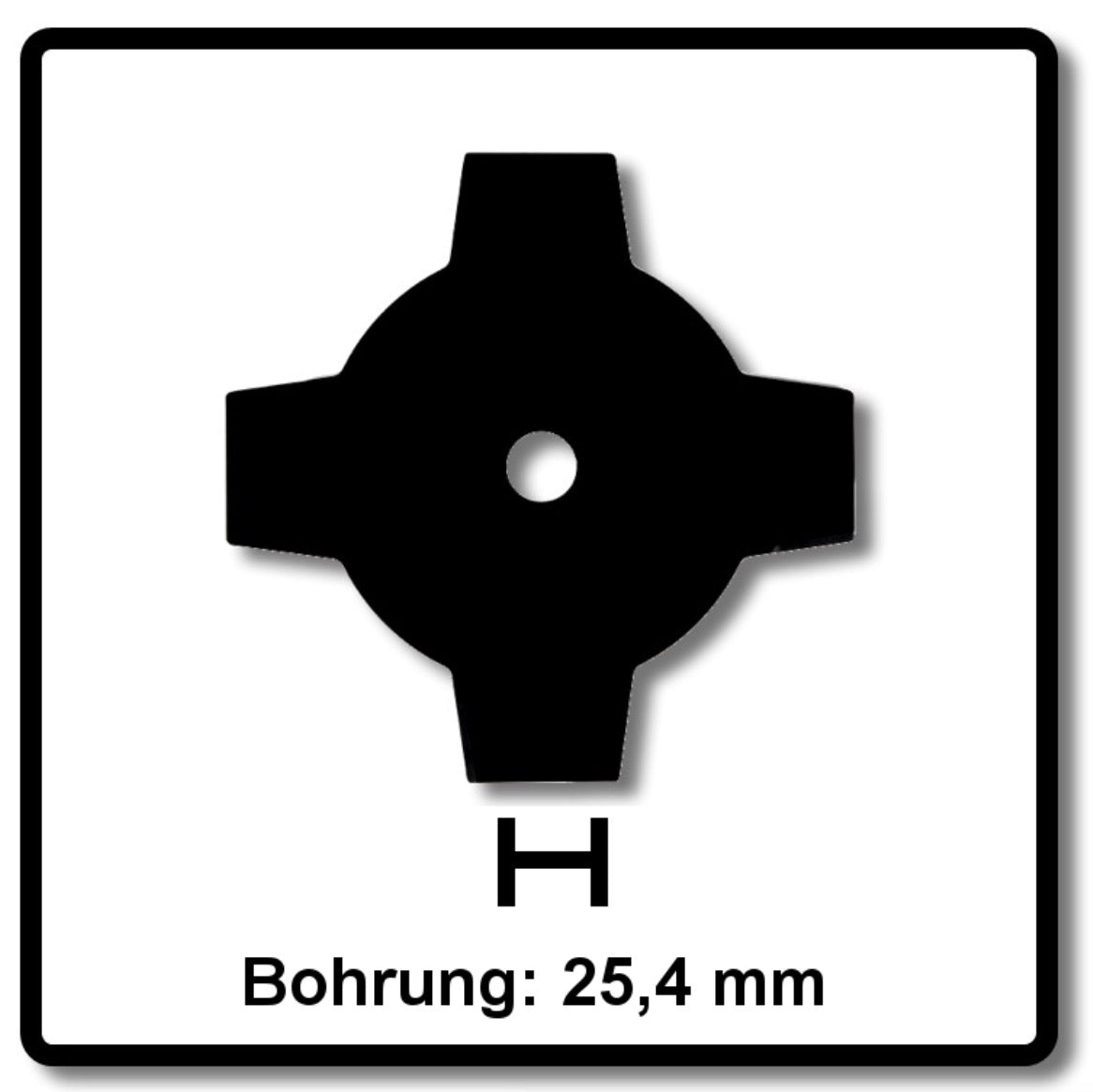 Makita 4 Zahn Schlagmesser 230 x 1,8 x 4 x 25,4 mm ( B-14118 ) für DUR 365 / UR 2300 - Toolbrothers