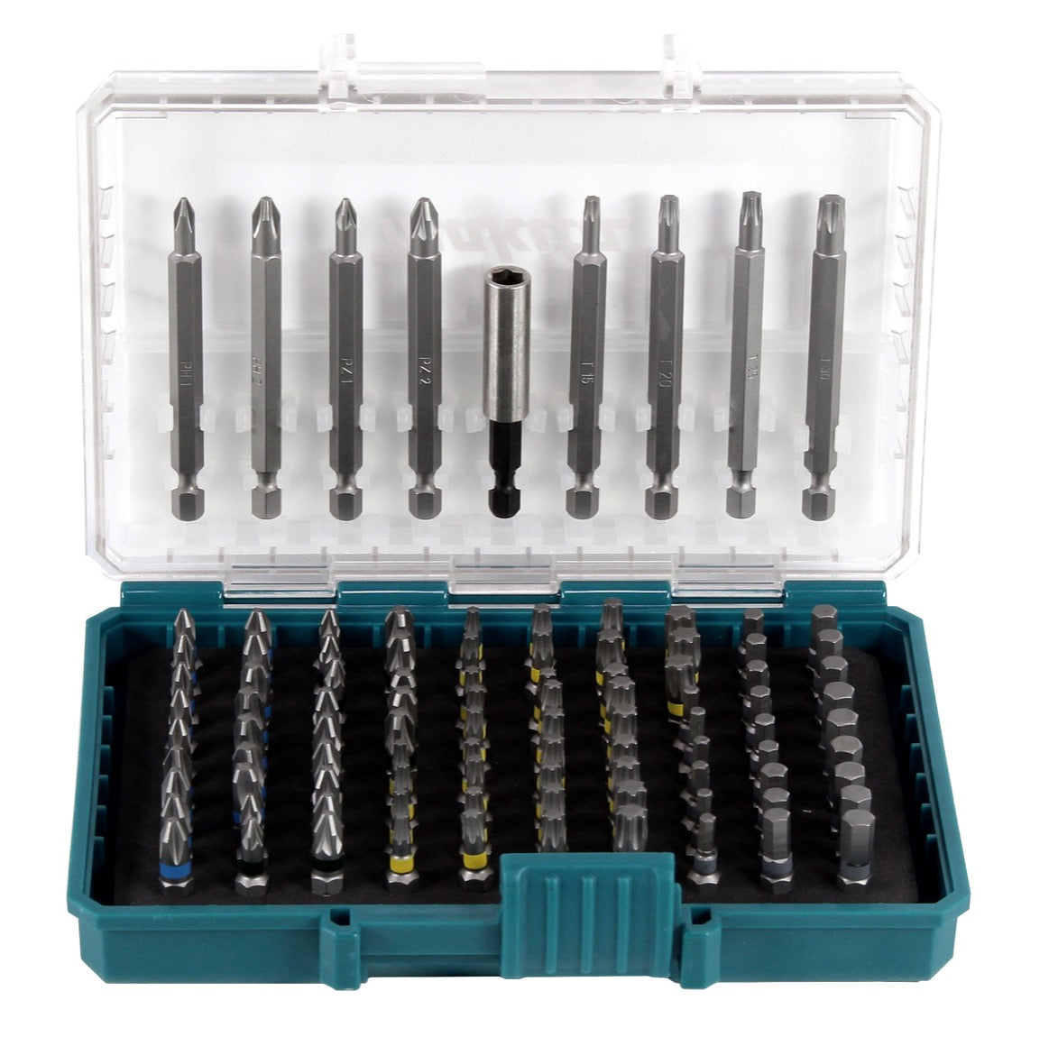 Makita Bit-Set 99 teilig 25 mm, 75 mm in praktischer Box ( P-81050 ) - Toolbrothers