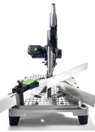 Festool SYM 70 RE SYMMETRIC Set Leistensäge 1150 Watt mit Sägeblatt ( 574927 ) + Festool Systainer T-LOC SYS 1 TL Werkzeug Koffer lichtgrau koppelbar ( 497563 ) - Toolbrothers