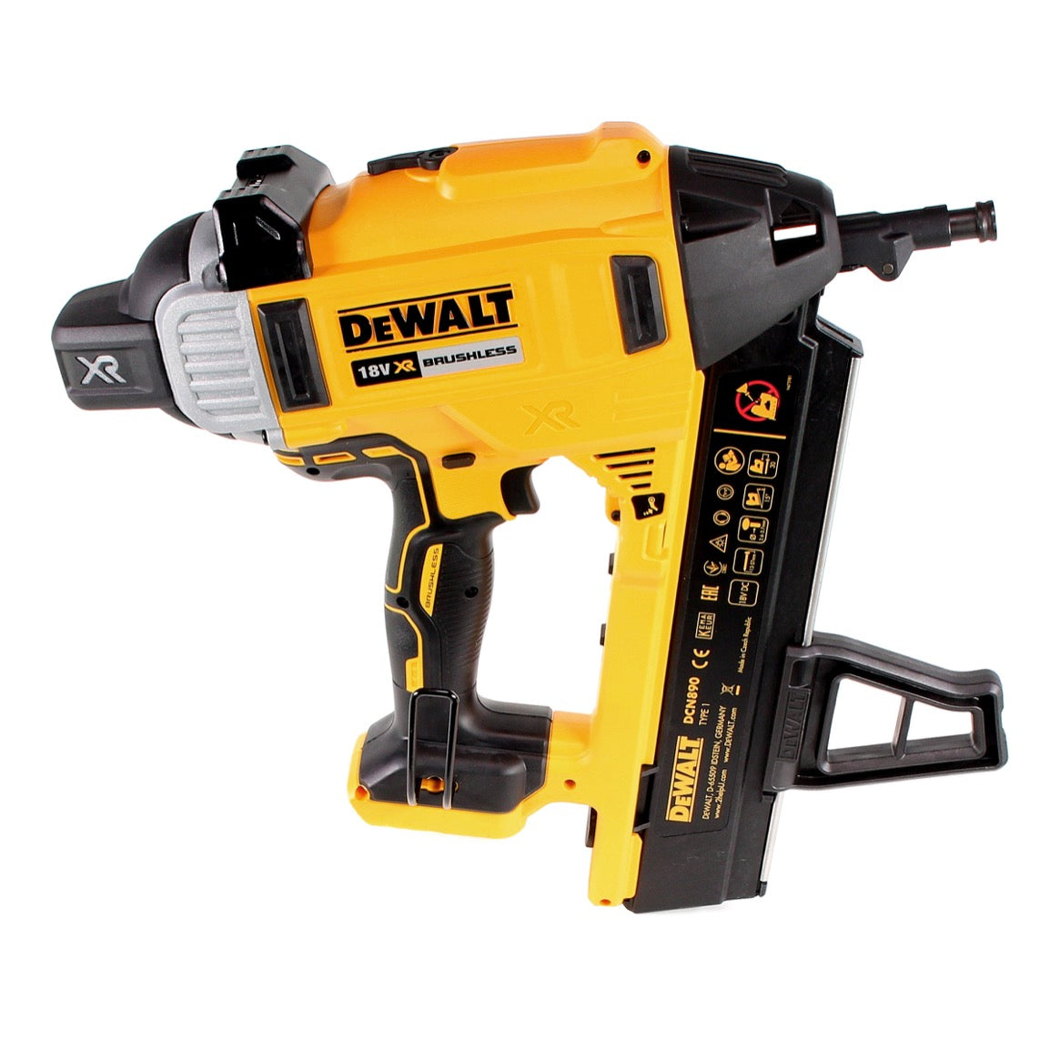 DeWalt DCN 890 NT Akku Nagler 18 V Li-Ion Brushless Solo im Koffer - ohne Akku, ohne Ladegerät - Toolbrothers