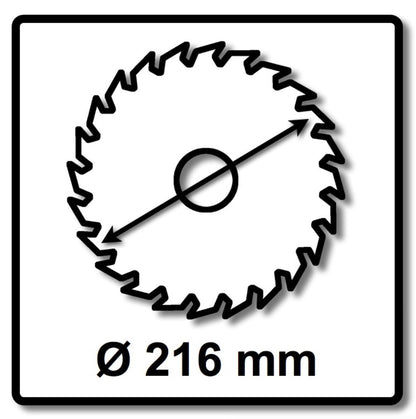 Festool Feinzahn-Sägeblatt W48 ( 491050 ) 216 x 2,3 x 30 für SYMMETRIC SYM 70 - Toolbrothers