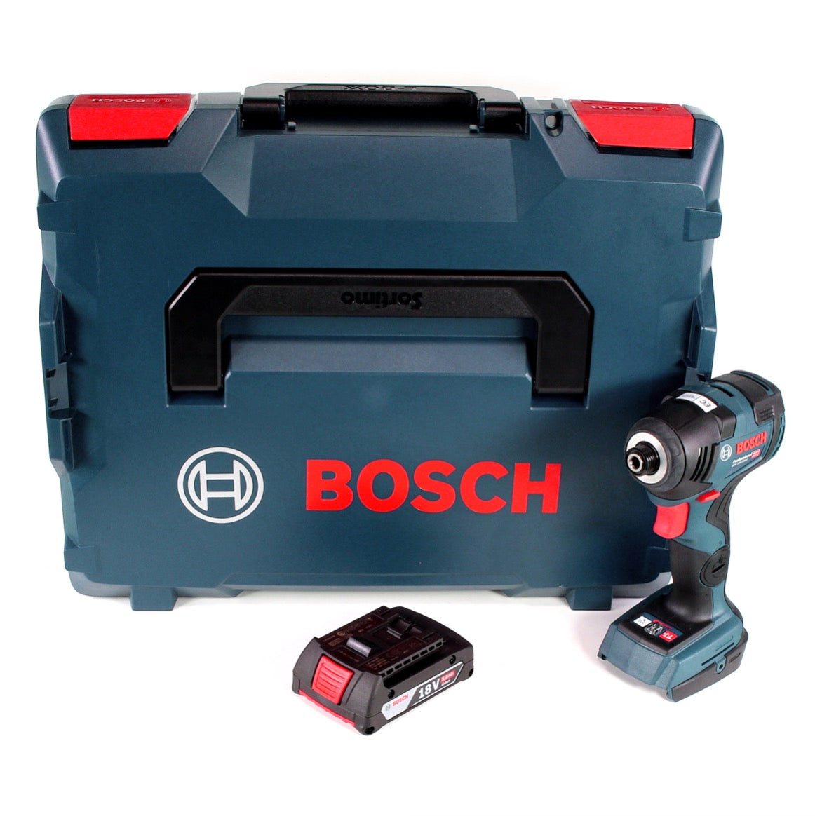 Bosch GDR 18 V-200 C Akku Drehschlagschrauber 18 V 1/4" in L-Boxx + 1 x 2,0 Ah Akku - ohne Ladegerät - Toolbrothers