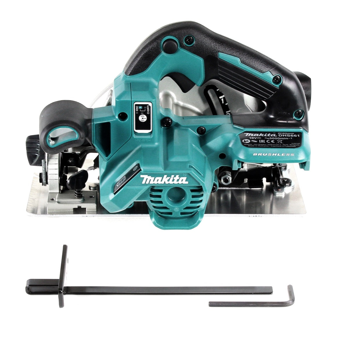 Makita DHS 661 ZU Akku Handkreissäge 18 V 165 mm Brushless Solo - ohne Akku, ohne Ladegerät - Toolbrothers