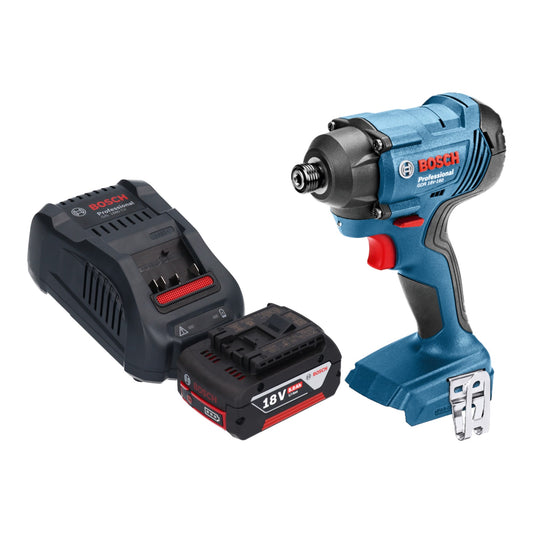 Bosch GDR 18V-160 Professional Akku Drehschlagschrauber 18 V 160 Nm 1/4" + 1x Akku 5,0 Ah + Ladegerät