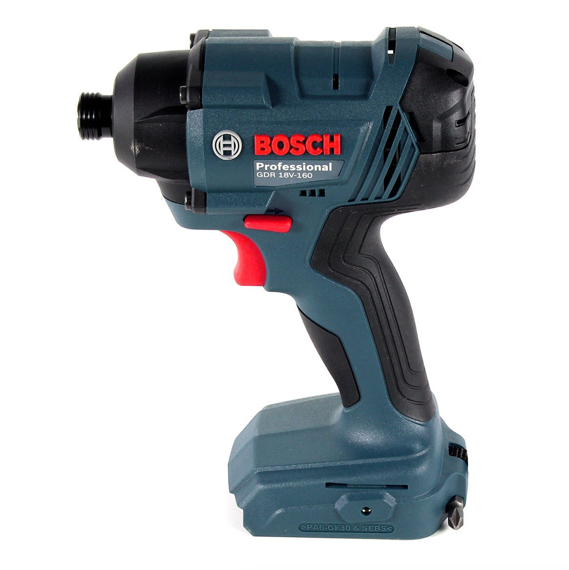 Bosch GDR 18 V-160 Akku Drehschlagschrauber 18V 1/4" + 1x Akku 6,0Ah + Einlage - ohne L-Boxx, ohne Ladegerät - Toolbrothers