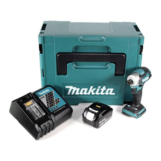 Makita DTD 170 RM1J Akku Schlagschrauber 1/4" 18 V Brushless Li-Ion mit 1x 4,0 Ah Akku und Ladegerät im MakPac - Toolbrothers