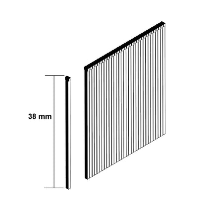 Makita Stauchkopfnagel Brads 38mm 5000 Stück galvanisiert ( F-31928 ) für Makita Nagler DBN500/AF505/AF506 - Toolbrothers