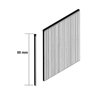 Makita Stauchkopfnagel Brads 50mm 5000 Stück galvanisiert ( F-31957 ) für Makita Nagler DBN500/AF505/AF506 - Toolbrothers