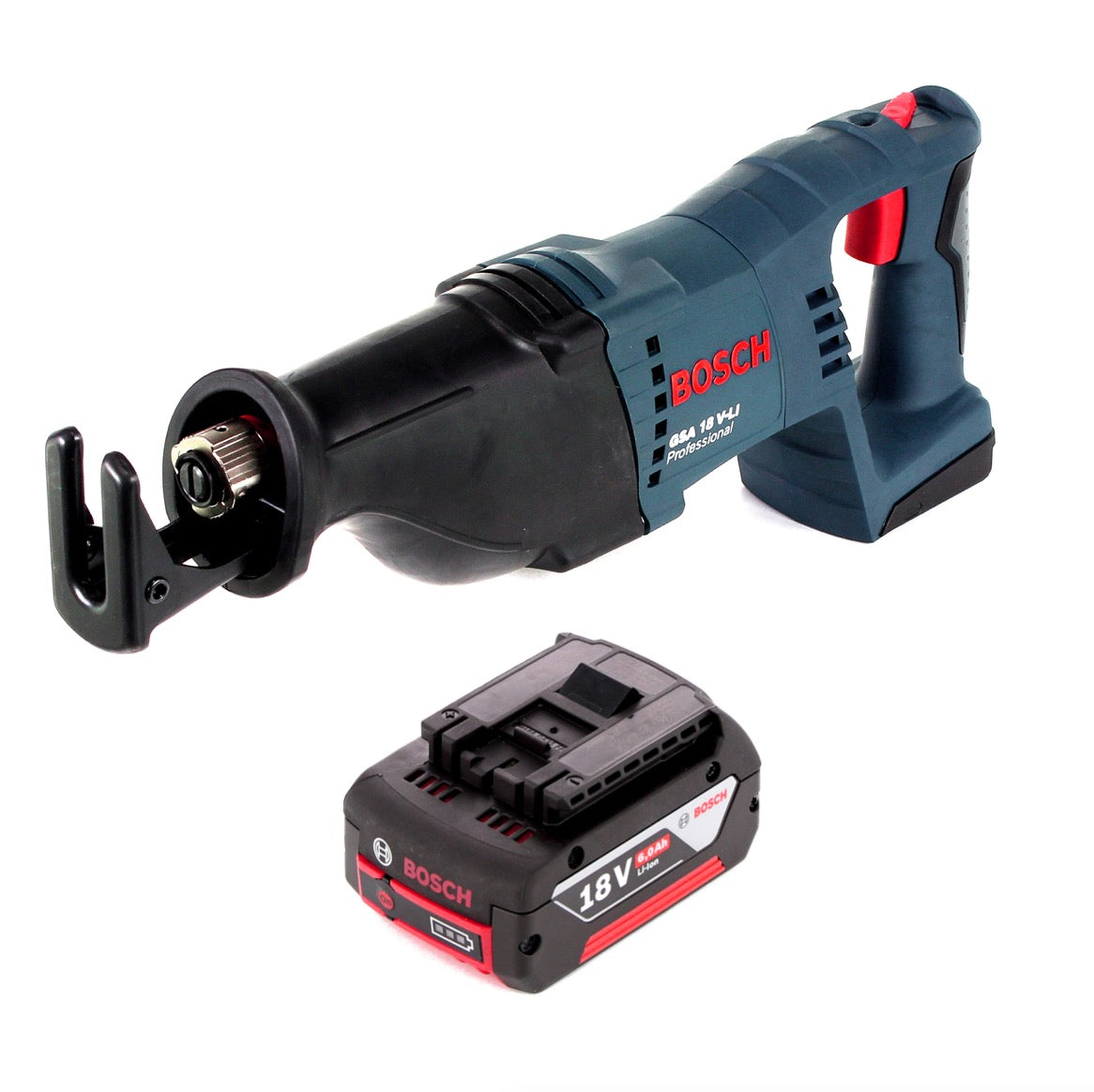 Bosch GSA 18 V-Li Akku Säbelsäge 18V + 1x Akku 6,0Ah - ohne Ladegerät, ohne Koffer - Toolbrothers