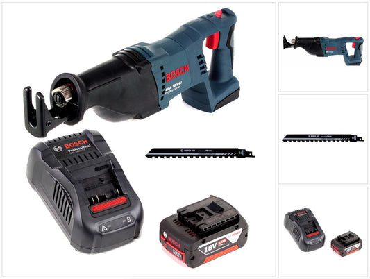 Bosch GSA 18 V-Li Akku Säbelsäge 18V + Extra Sägeblatt + 1x Akku 5,0Ah + Ladegerät - Toolbrothers