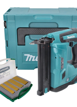 Makita DBN 500 ZJ Akku Stauchkopfnagler 18 V 15-50 mm + Makpac + Stauchkopfnägel J-Box 8000 Stück - ohne Akku, ohne Ladegerät - Toolbrothers