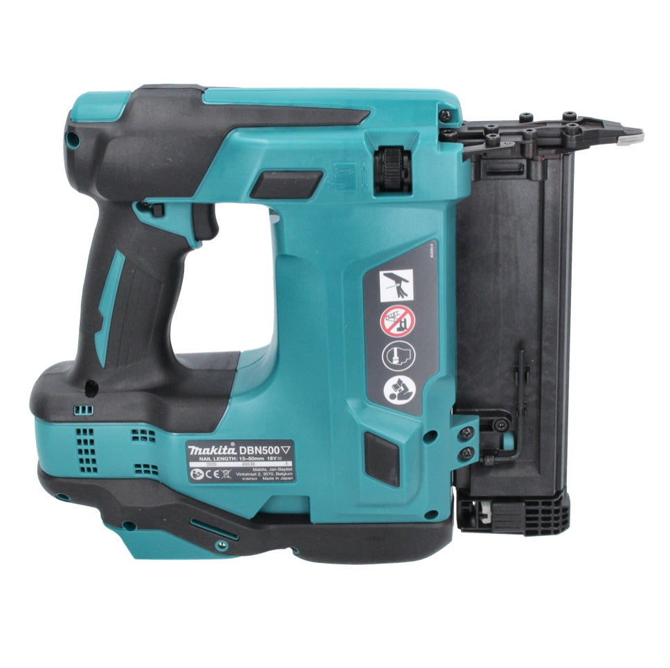 Makita DBN 500 ZJ Akku Stauchkopfnagler 18 V 15-50 mm + Makpac + Stauchkopfnägel J-Box 8000 Stück - ohne Akku, ohne Ladegerät - Toolbrothers