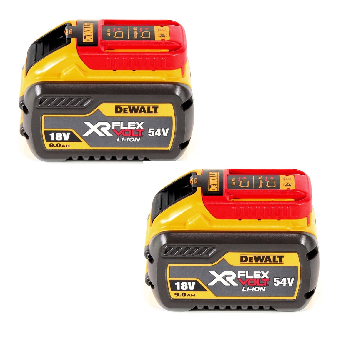 DeWalt DCH 333 X2 Akku Kombihammer 54 V SDS-Plus Brushless in TSTAK Box VI + 2 x 9,0 Ah FlexVolt Akkus - ohne Ladegerät - Toolbrothers