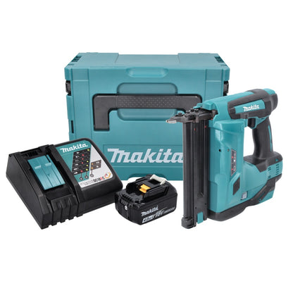 Makita DBN 500 RM1J Akku Stauchkopfnagler 18 V 15-50 mm + 1x Akku 4,0 Ah + Ladegerät + Makpac - Toolbrothers