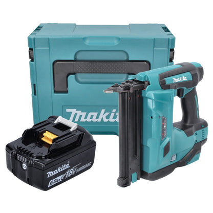 Makita DBN 500 G1J Akku Stauchkopfnagler 18 V 15-50 mm + 1x Akku 6,0 Ah + Makpac - ohne Ladegerät - Toolbrothers