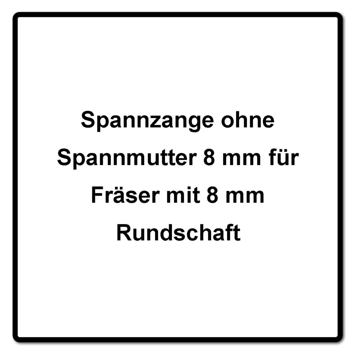 Bosch Spannzange ohne Spannmutter 8 mm ( 2608570049 ) für Bosch Fräse - Toolbrothers