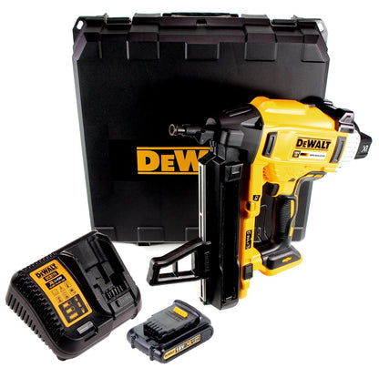 DeWalt DCN 890 S1 Akku Nagler 18 V Li-Ion Brushless im Koffer + 1 x 1,5 Ah Akku + Ladegerät - Toolbrothers