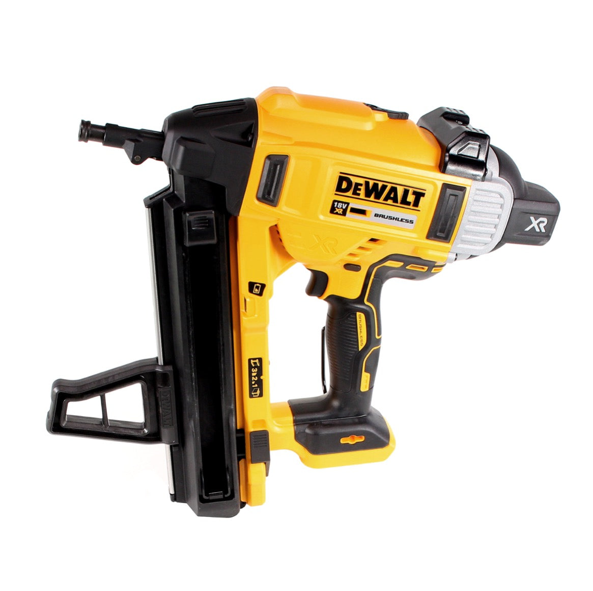 DeWalt DCN 890 D2 Akku Nagler 18 V Li-Ion Brushless im Koffer + 2 x 2,0 Ah Akku + Ladegerät - Toolbrothers