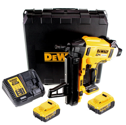 DeWalt DCN 890 M2 Akku Nagler 18 V Li-Ion Brushless im Koffer + 2 x 4,0 Ah Akku + Ladegerät - Toolbrothers