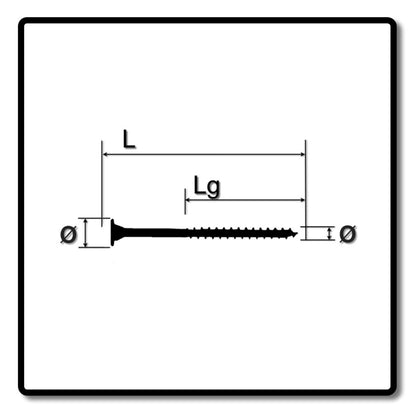 SPAX Tellerkopfschraube flach 5,0 x 107 mm 300 Stk. ( 2x 0251010501075 ) Teilgewinde Torx T-STAR plus T20 4Cut WIROX - Toolbrothers