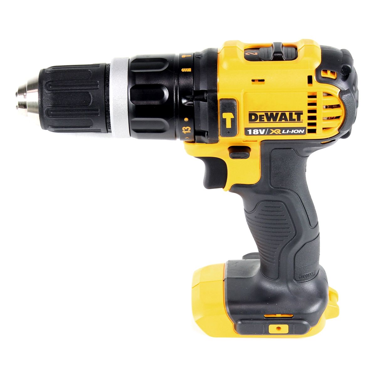 DeWalt DCD 785 D2 Akku Schlagbohrschrauber 18V 60Nm + 2x Akkus 2,0Ah + Ladegerät + Makita Bit & Bohrer-Set im TSTAK Koffer - Toolbrothers