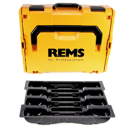 REMS L-BOXX 136 System Werkzeugkoffer + Einlage für Standard Pressbacken ( 571136 R ) - Toolbrothers