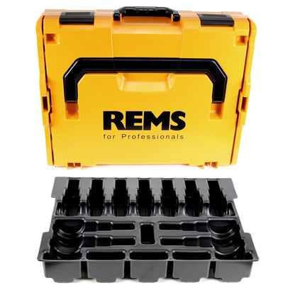 REMS L-BOXX 136 System Werkzeugkoffer + Einlage für Mini Presszangen ( 578659R ) - Toolbrothers