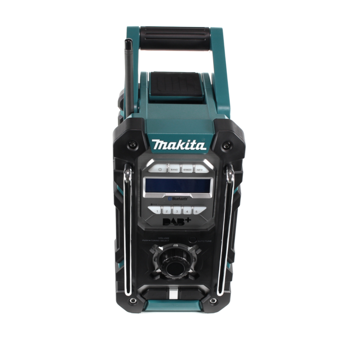 Makita DMR 112 RT Akku Baustellen Radio 7,2 - 18V Bluetooth DAB+ + 2x 5,0Ah Akku + Ladegerät - Toolbrothers